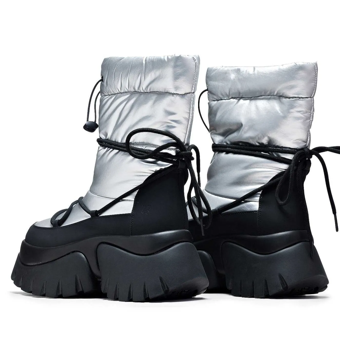 A Glass Mirage Snow Boots - Steel | Koi<KOI footwear Outlet
