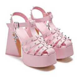 Angel Mist Pink Platform Heels<KOI footwear