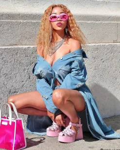 Angel Mist Pink Platform Heels<KOI footwear