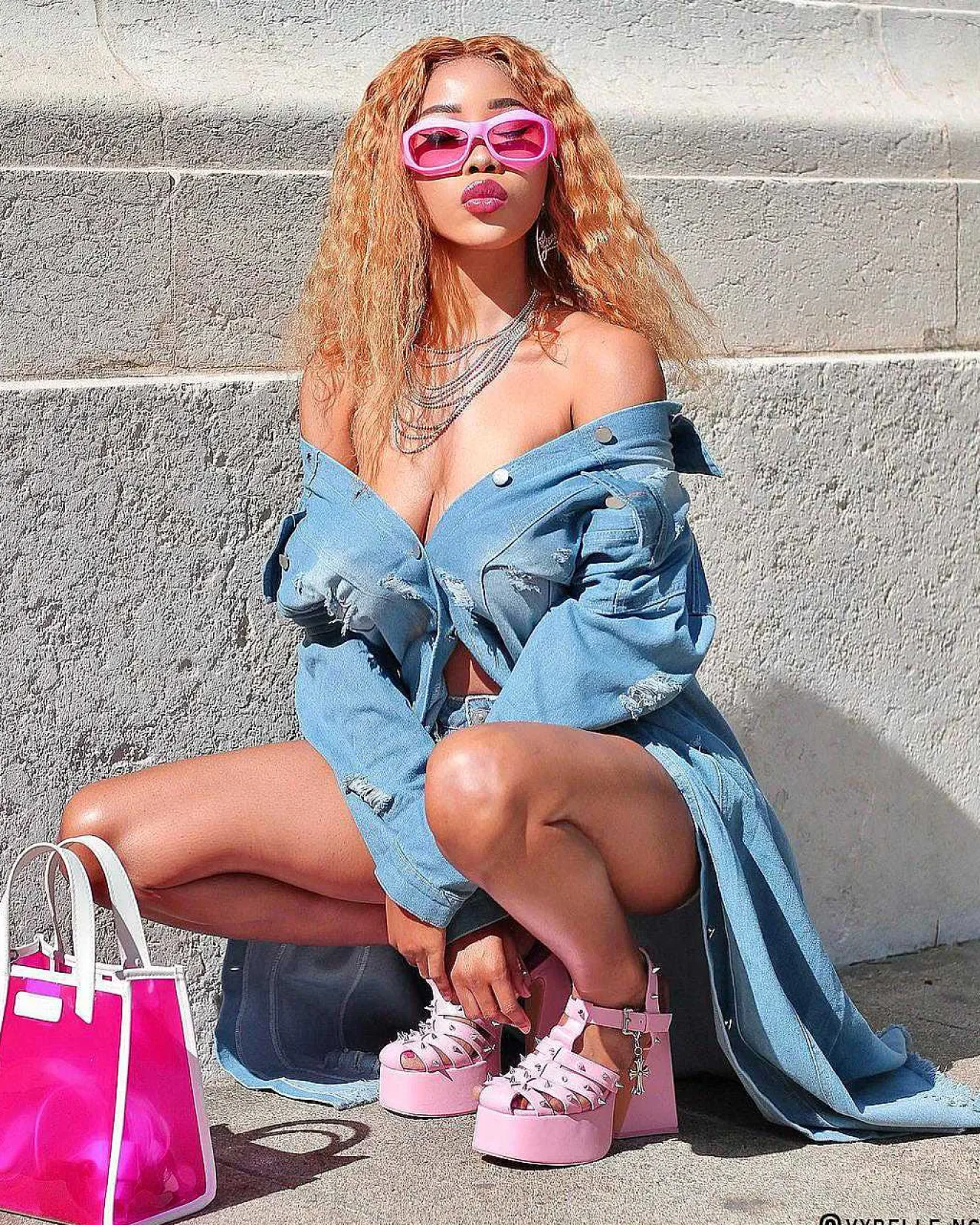 Angel Mist Pink Platform Heels<KOI footwear