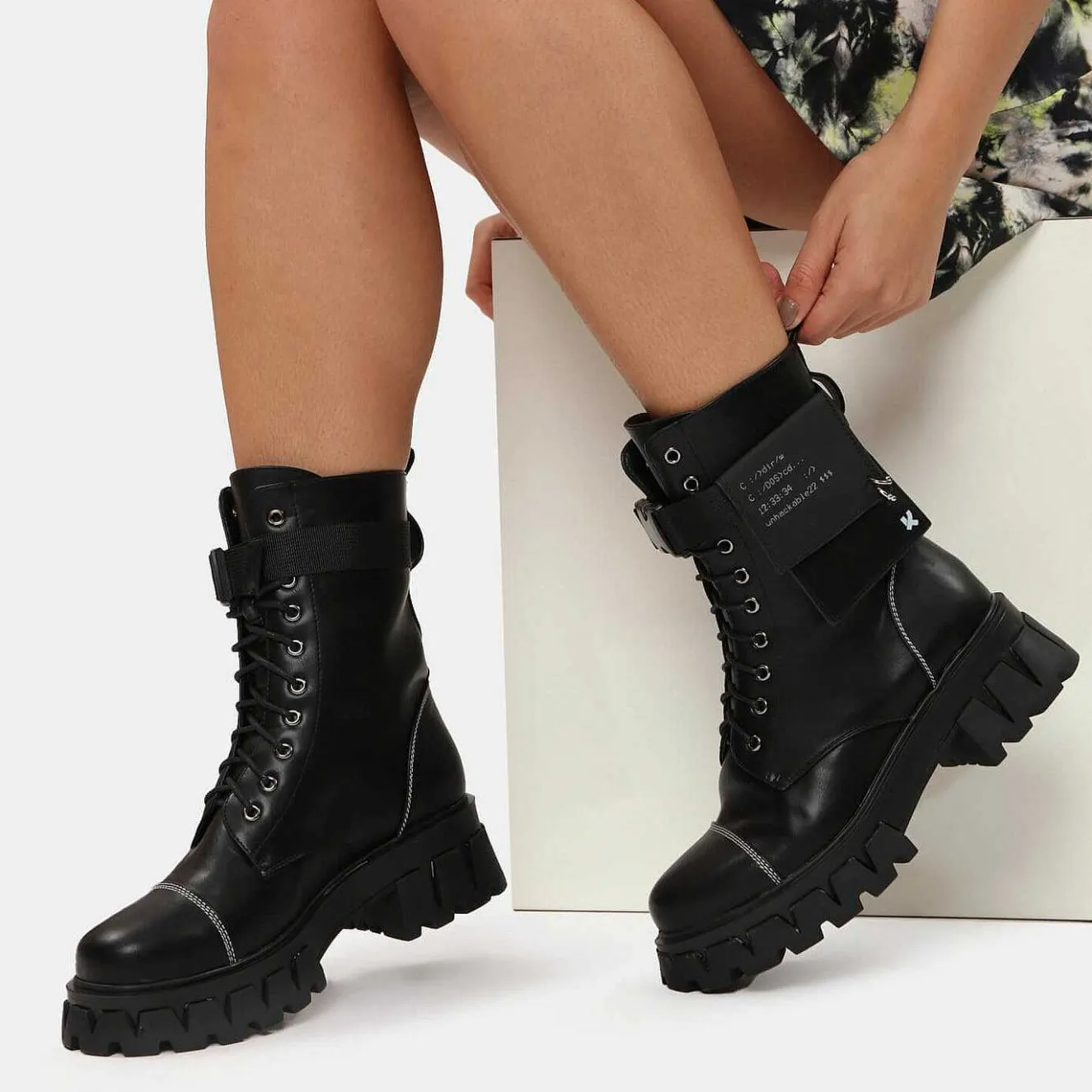 Banshee Fallout Cyber Boots<KOI footwear Sale