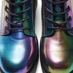 Bismuth Platform Military Boots - Rainbow<KOI footwear