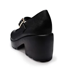 Black Chunky Platform Mary Jane Shoes<KOI footwear