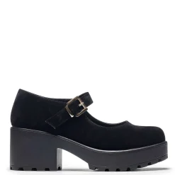 Black Chunky Platform Mary Jane Shoes<KOI footwear Discount