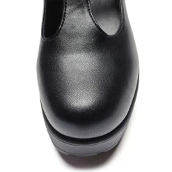 Black Chunky Platform Mary Jane Shoes<KOI footwear Online