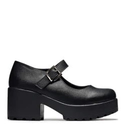 Black Chunky Platform Mary Jane Shoes<KOI footwear Sale