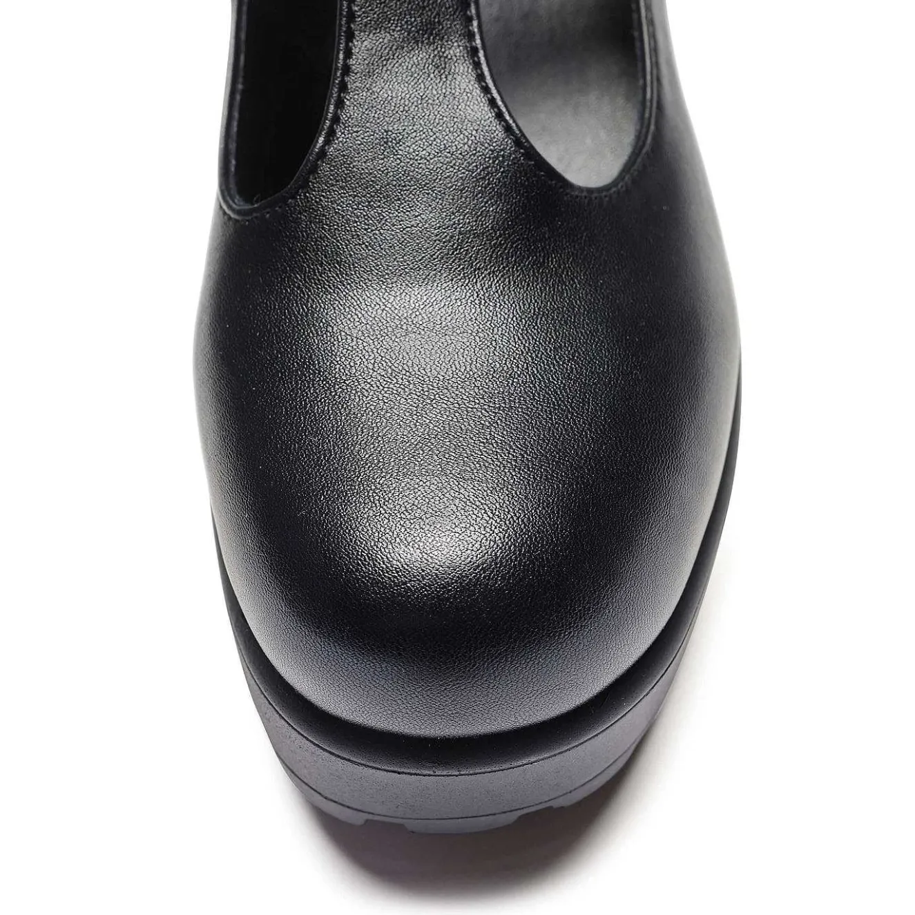 Black Chunky Platform Mary Jane Shoes<KOI footwear Best
