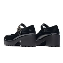 Black Chunky Platform Mary Jane Shoes<KOI footwear Discount