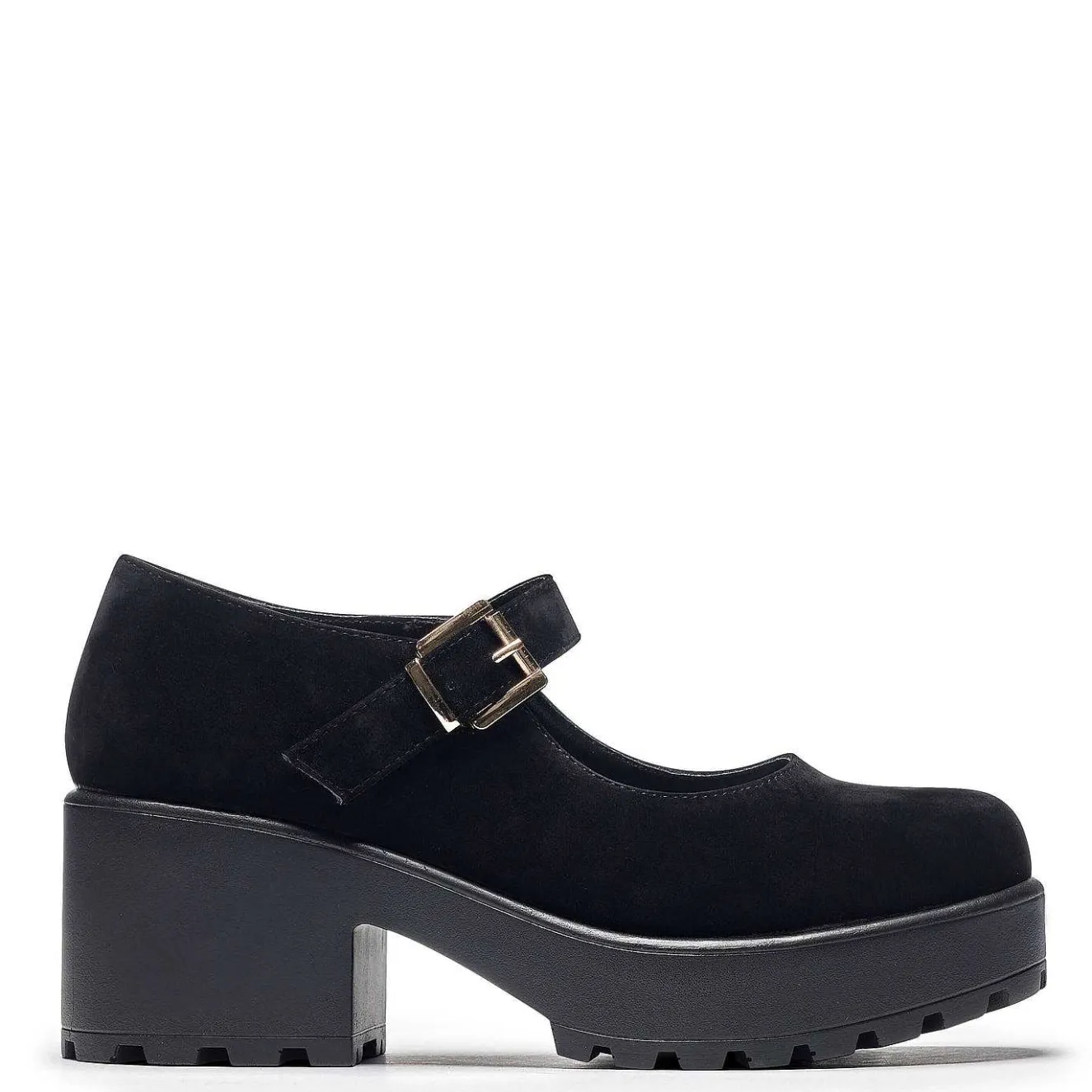 Black Chunky Platform Mary Jane Shoes<KOI footwear Outlet