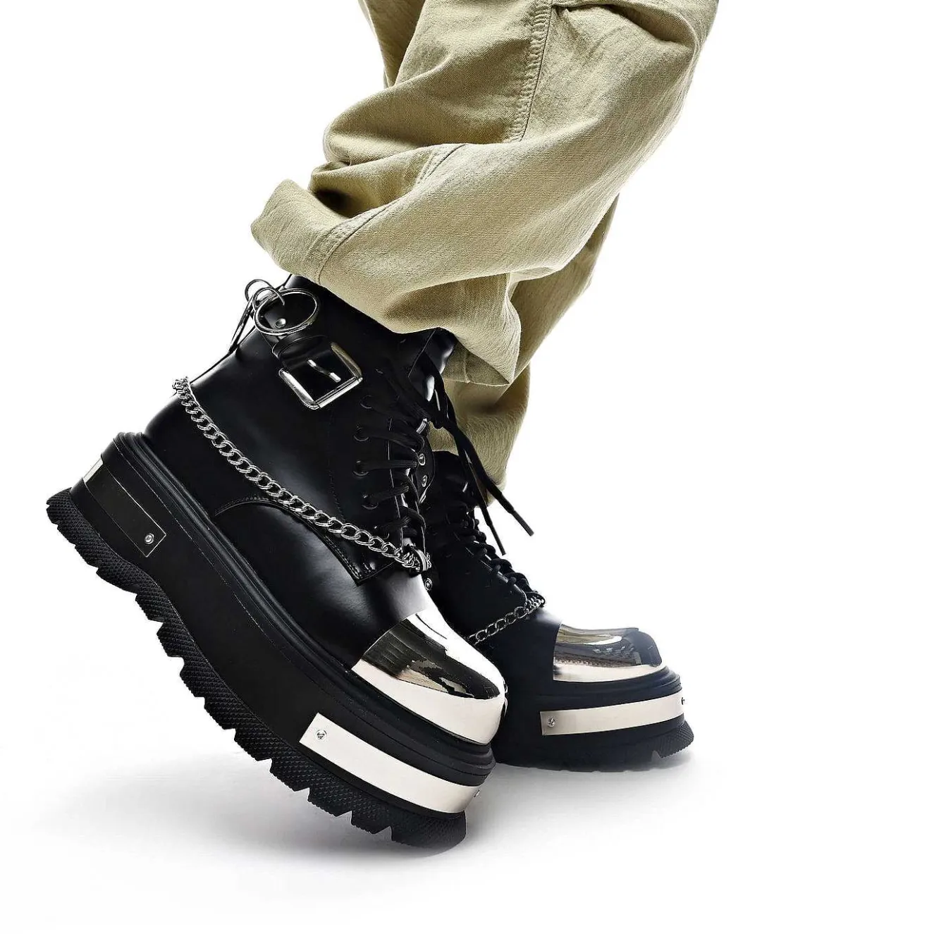 Borin Hardware Platform Boots<KOI footwear Best
