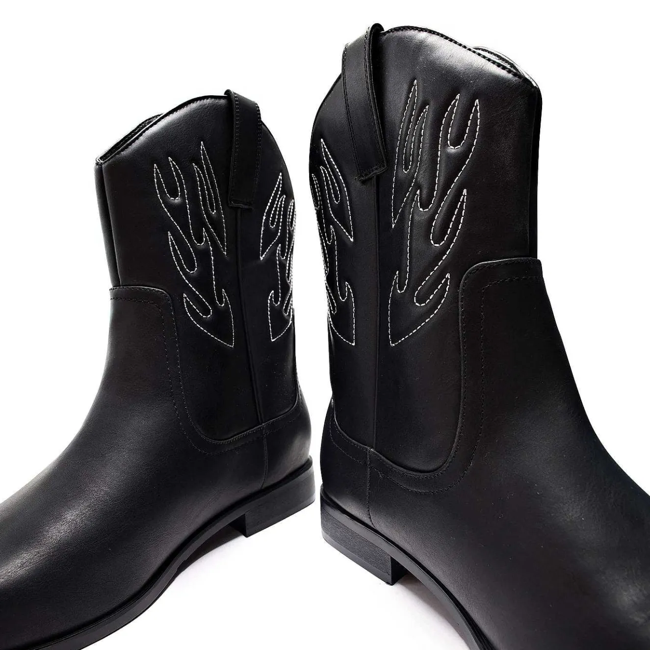 Broken Bronco Men'S Grey Flame Cowboy Boots<KOI footwear Online