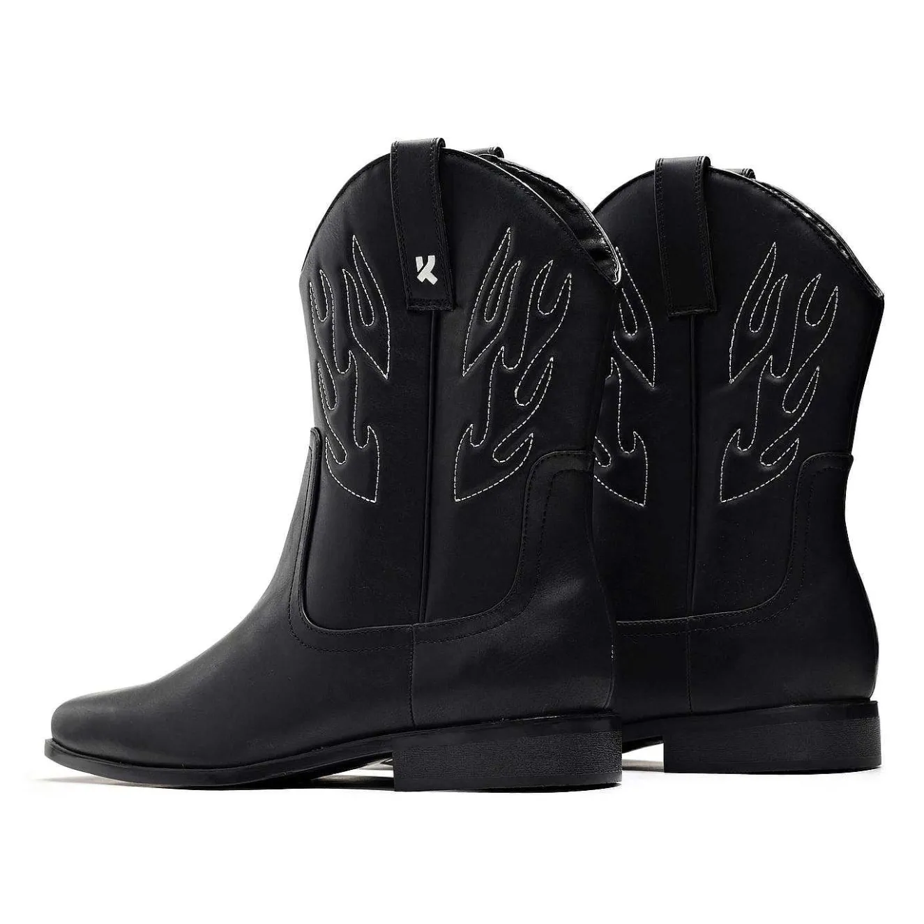 Broken Bronco Men'S Grey Flame Cowboy Boots<KOI footwear Online