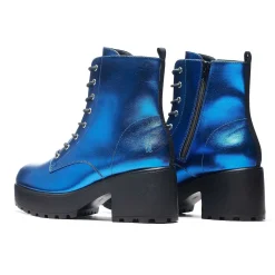 Cobalt Haze Military Platform Boots | Women'S Boots |<KOI footwear New
