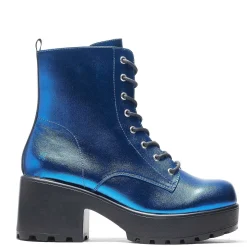 Cobalt Haze Military Platform Boots | Women'S Boots |<KOI footwear Best