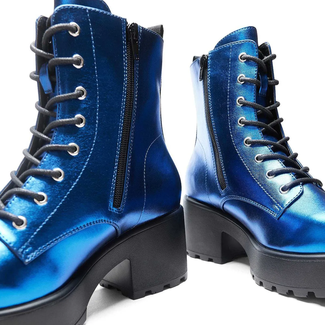 Cobalt Haze Military Platform Boots | Women'S Boots |<KOI footwear Best
