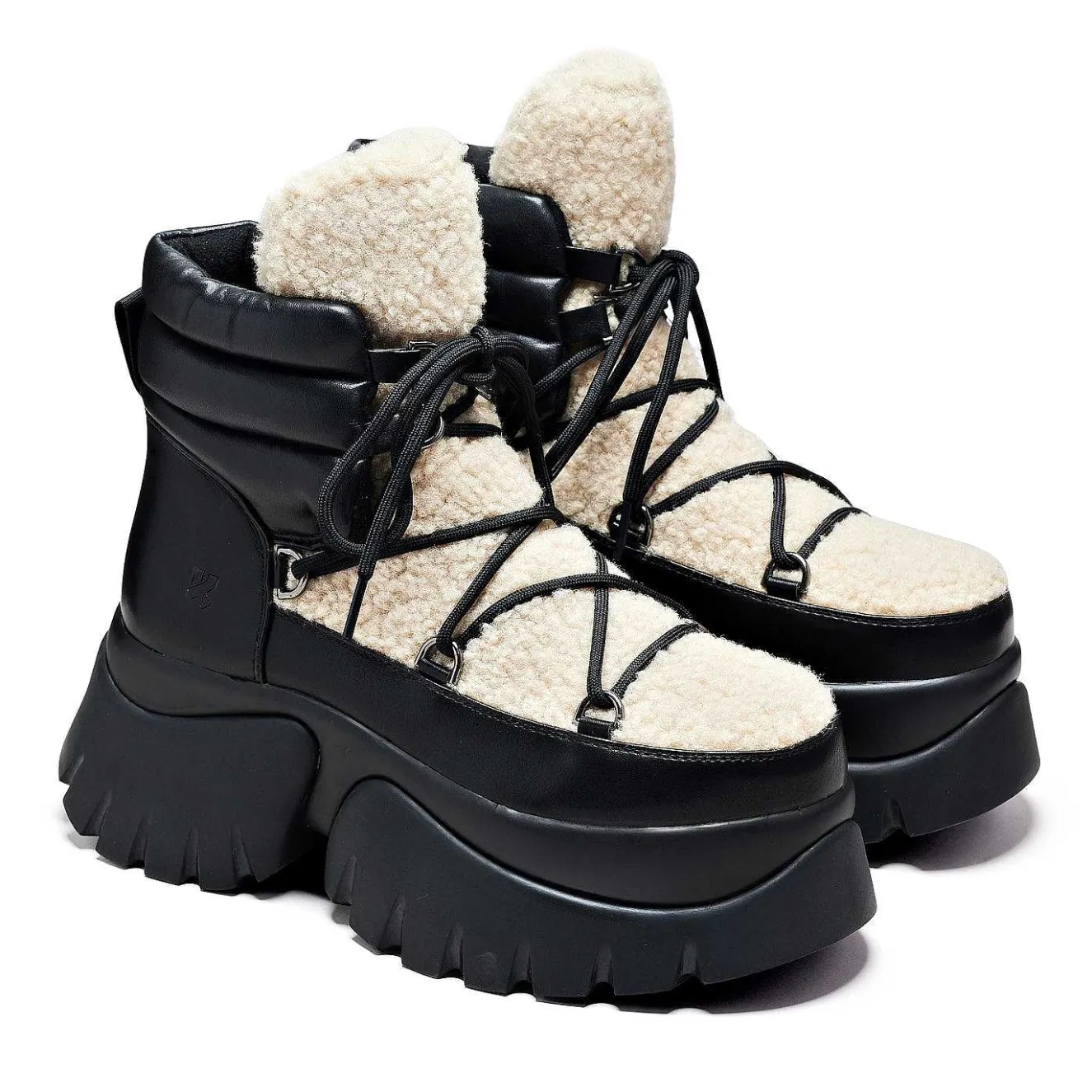 Cream Fluffy Vilun Winter Boots | Snow & Winter Boots |<KOI footwear Best
