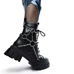 Cyrus Chain Boots<KOI footwear Outlet
