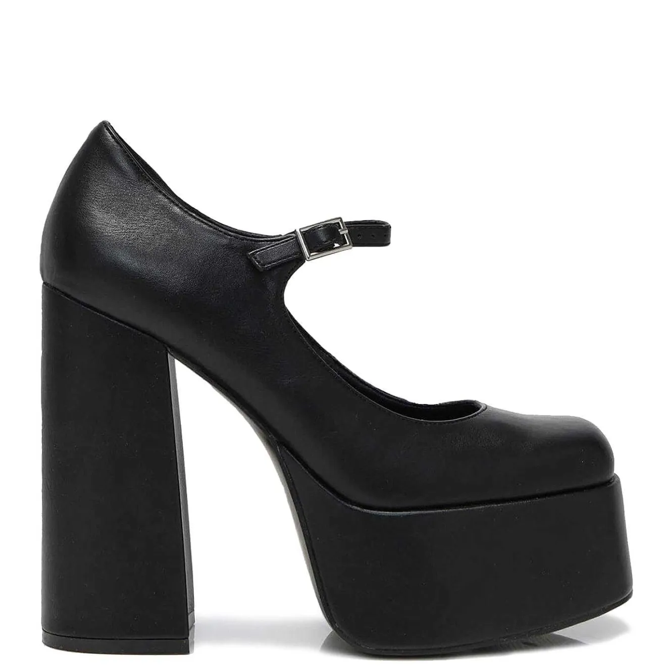 Darkbloom Black Platform Heels<KOI footwear Best