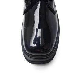 Deathwatch Trident Patent Platform Boots<KOI footwear Online