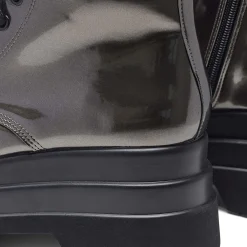 Deathwatch Trident Platform Boots - Static Grey<KOI footwear Hot