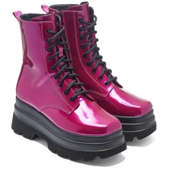 Deathwatch Trident Platform Boots - Candy Pink<KOI footwear Clearance