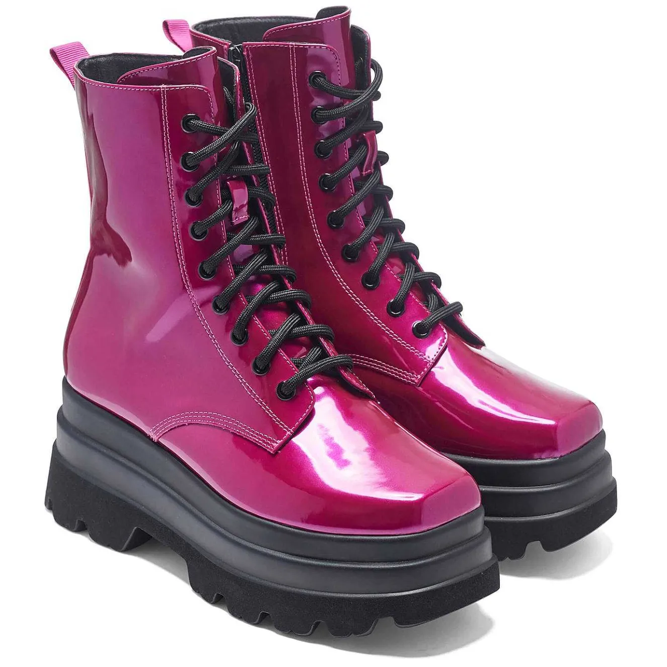 Deathwatch Trident Platform Boots - Candy Pink<KOI footwear Clearance