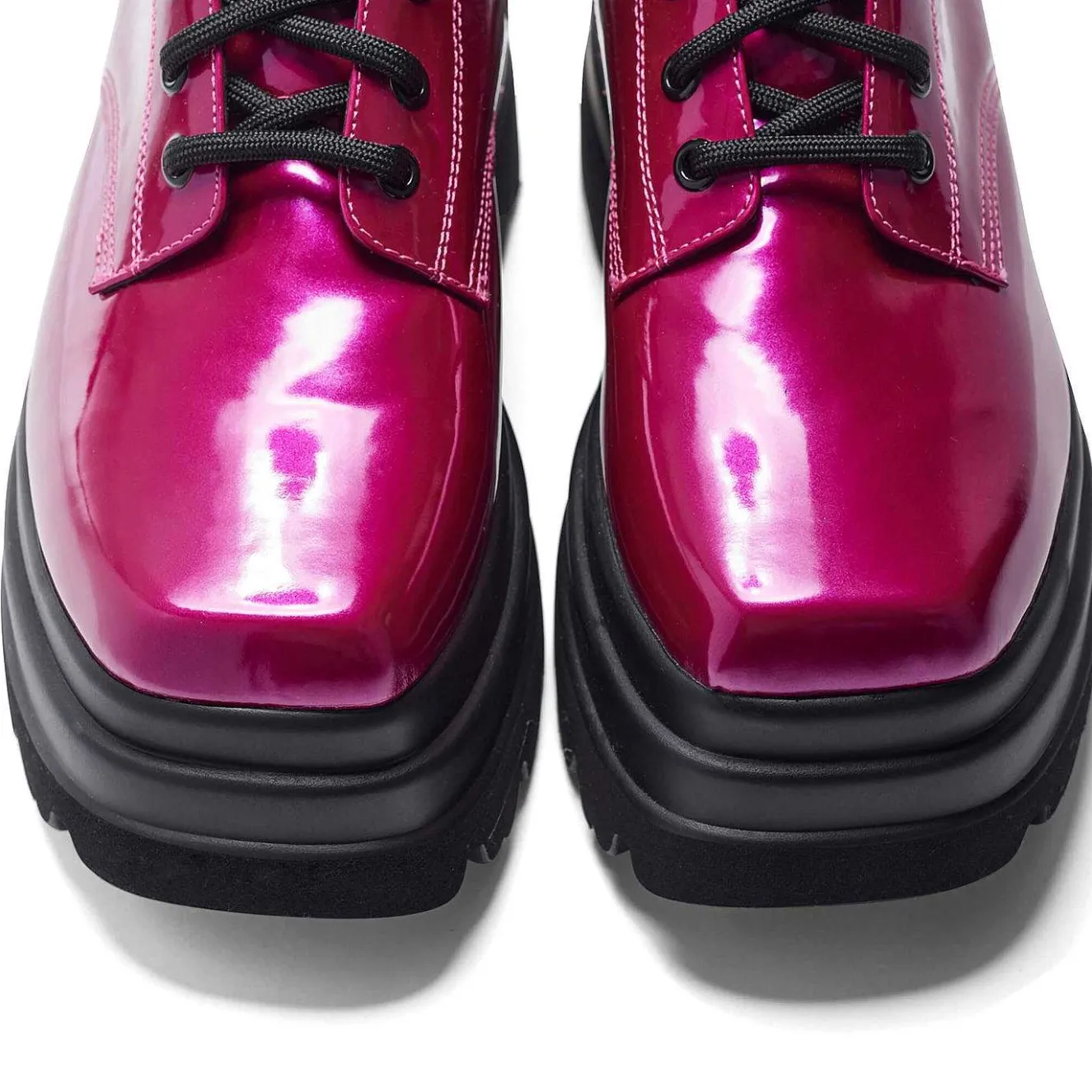 Deathwatch Trident Platform Boots - Candy Pink<KOI footwear Clearance