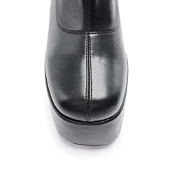Delano Men'S Black Platform Heeled Boots<KOI footwear Outlet