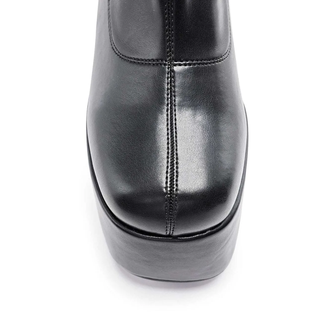 Delano Men'S Black Platform Heeled Boots<KOI footwear Outlet