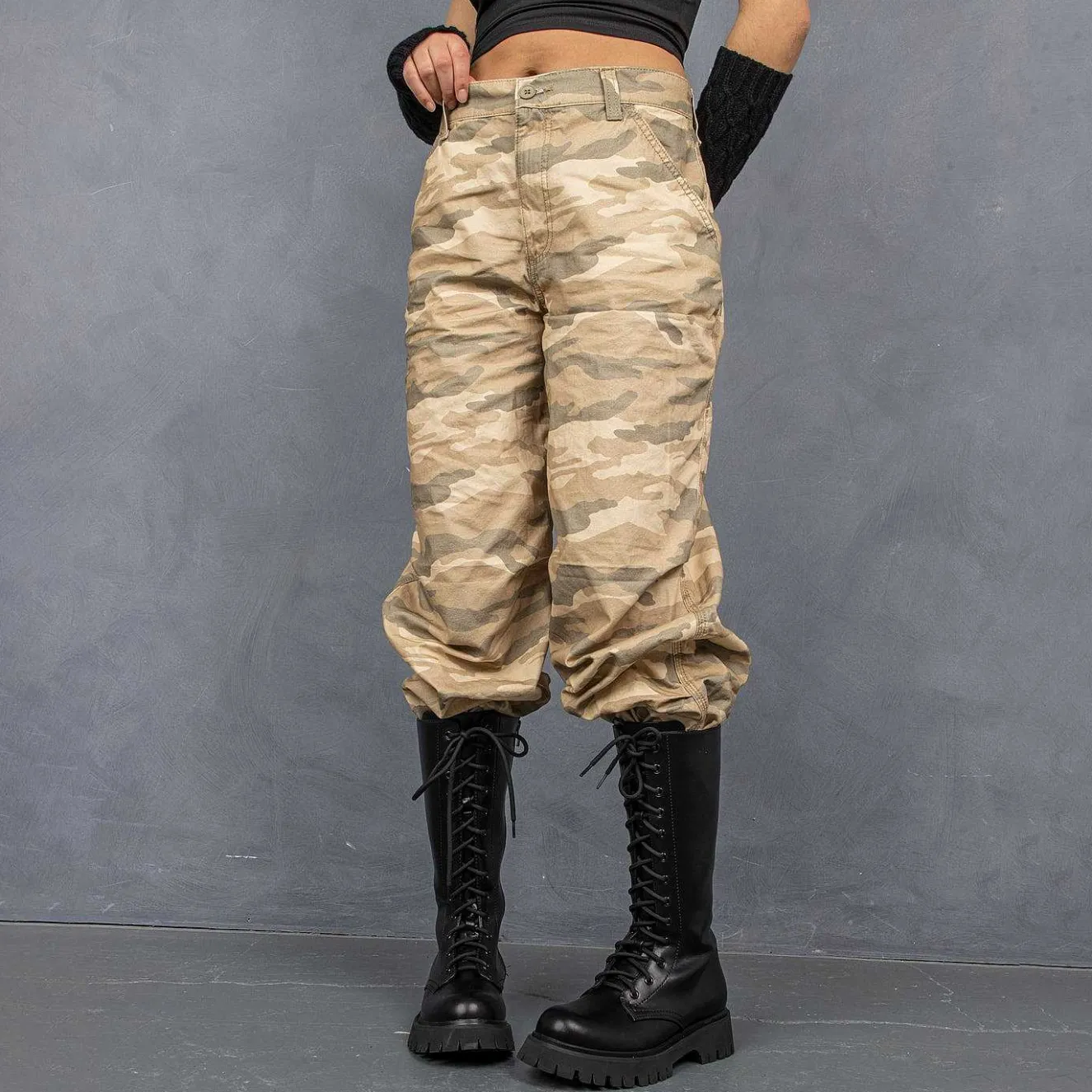 Deltora Black Lace Up Long Boots<KOI footwear
