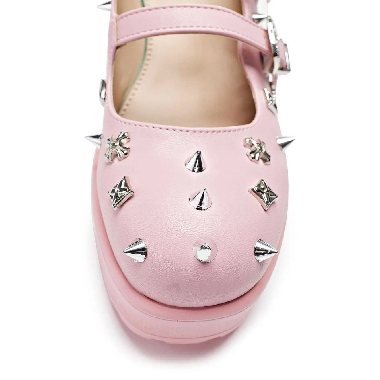 Devil Blushes Double Strap Mary Jane Shoes<KOI footwear Sale