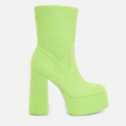 Dipsy Fluffy Platform Boots - Teletubbies X Koi<KOI footwear Clearance