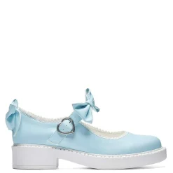 Fairy Lace Doily Mary Janes - Baby Blue<KOI footwear New