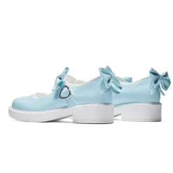 Fairy Lace Doily Mary Janes - Baby Blue<KOI footwear New