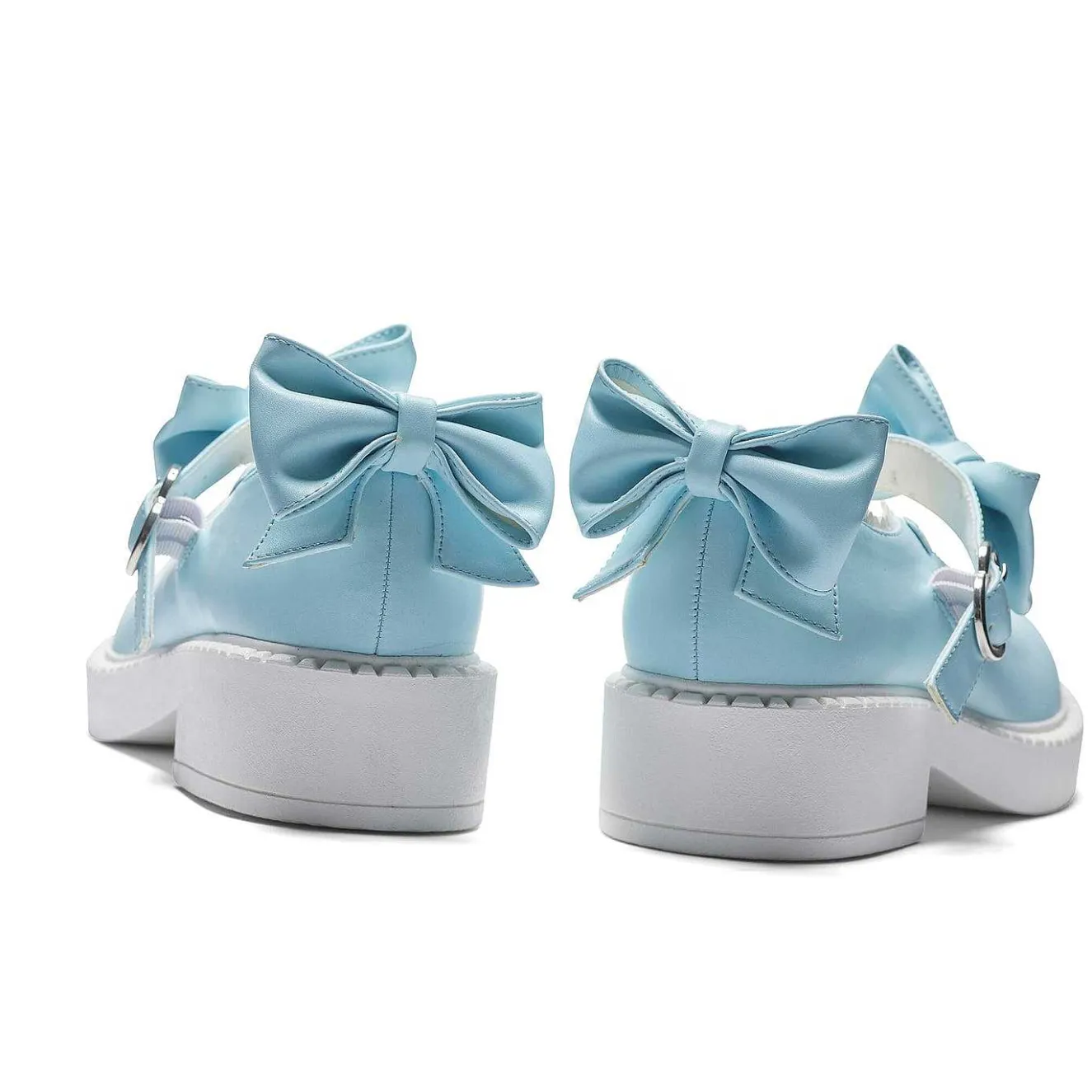 Fairy Lace Doily Mary Janes - Baby Blue<KOI footwear New