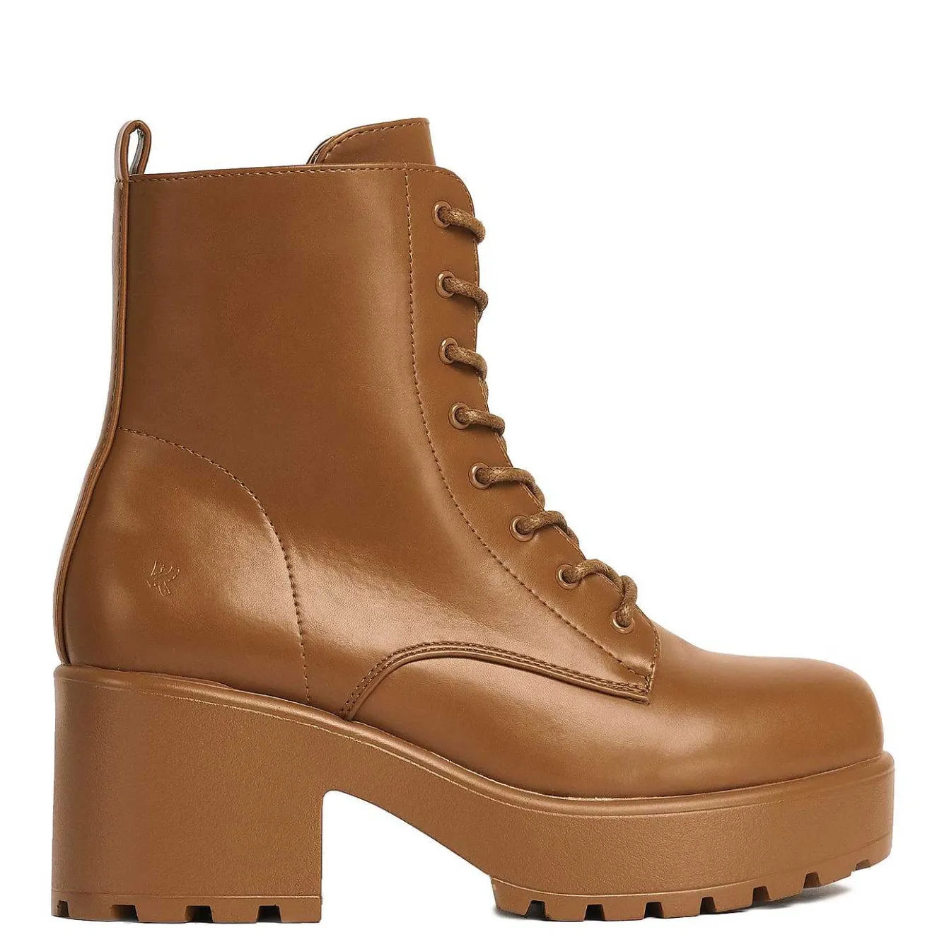 Gin Burnt Orange Platform Military Boots<KOI footwear Online