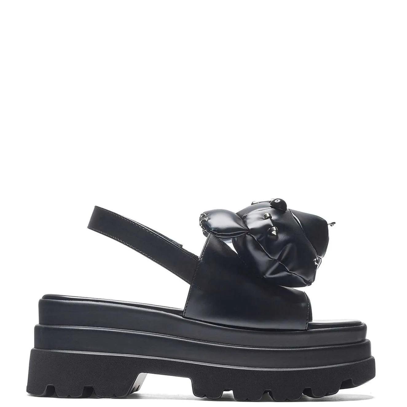 Grim Hardcore Chunky Sandals - Black<KOI footwear Clearance