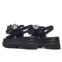 Grim Hardcore Chunky Sandals - Black<KOI footwear Clearance
