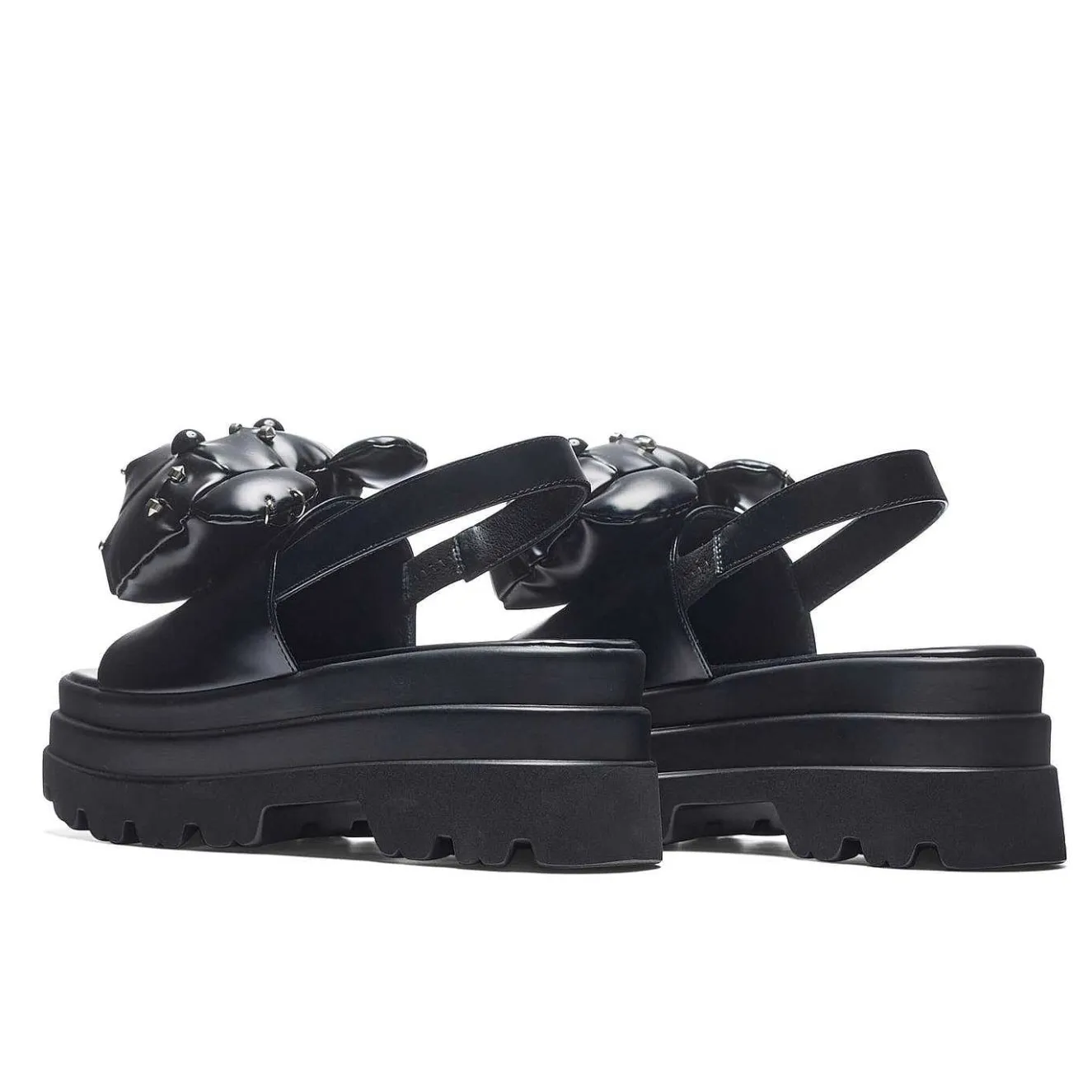 Grim Hardcore Chunky Sandals - Black<KOI footwear Clearance