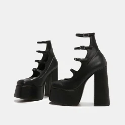 Gurren Strappy Platform Heels<KOI footwear Sale