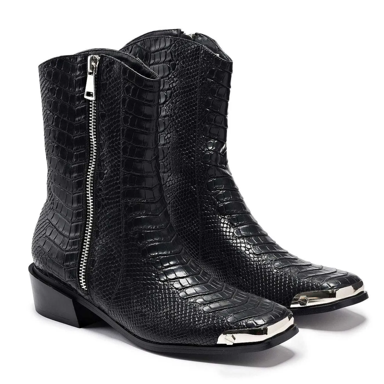 Higher Outlaws Men'S Coal Snake Cowboy Boots<KOI footwear Best