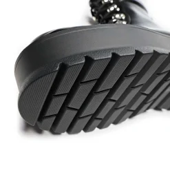 Hydra All Black Matrix Platform Boots<KOI footwear Hot