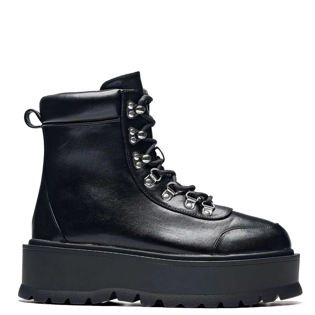 Hydra All Black Matrix Platform Boots<KOI footwear Hot