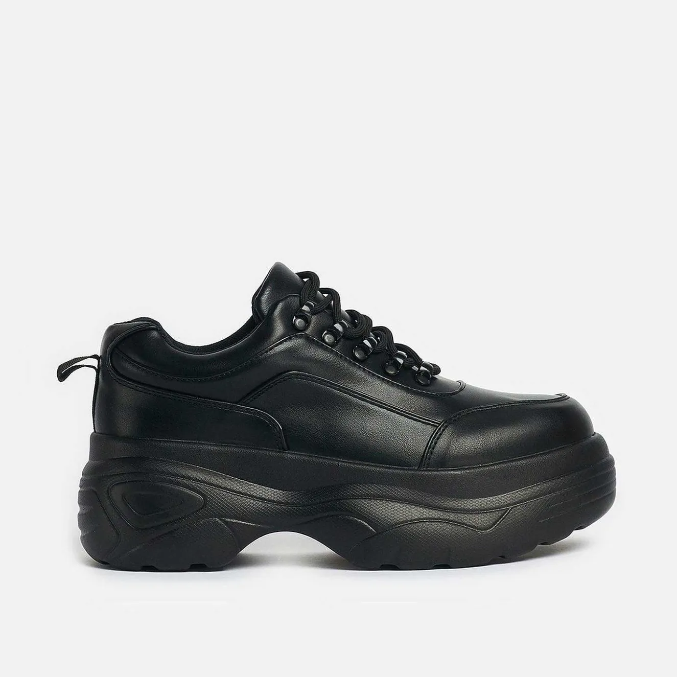 Jennie Striker Black Chunky Bubble Trainers<KOI footwear Clearance