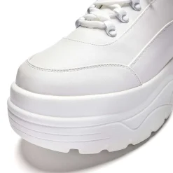 Jennie Striker White Chunky Bubble Trainers<KOI footwear