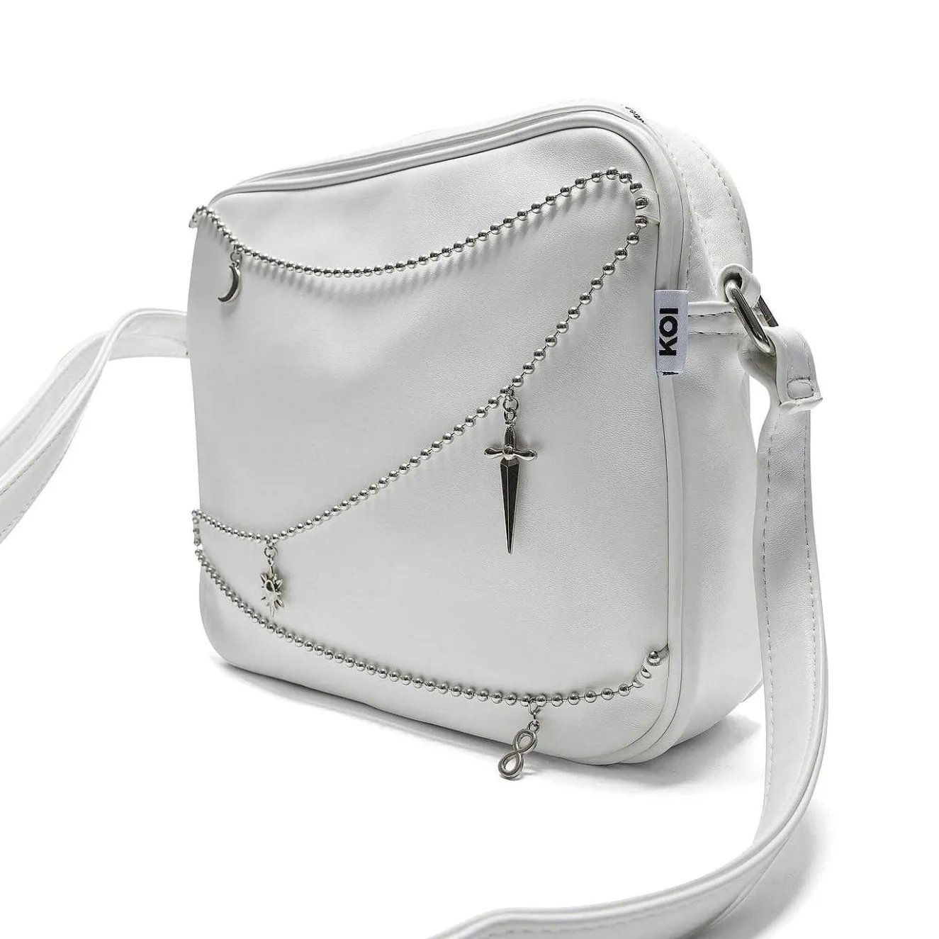 Jinx Mystic Charm White Shoulder Bag<KOI footwear Sale