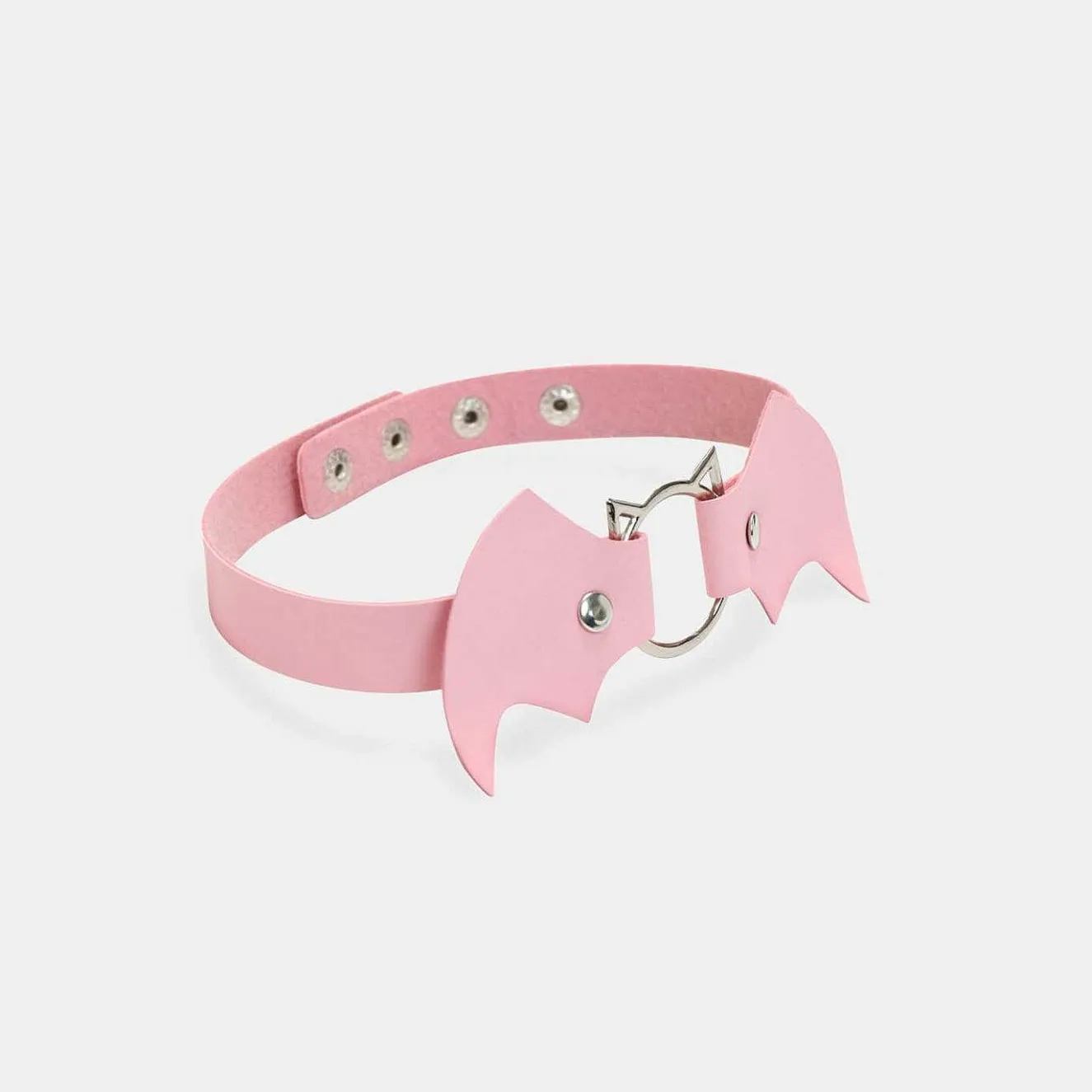 Kawaii Baby Pink Bat Choker<KOI footwear Sale