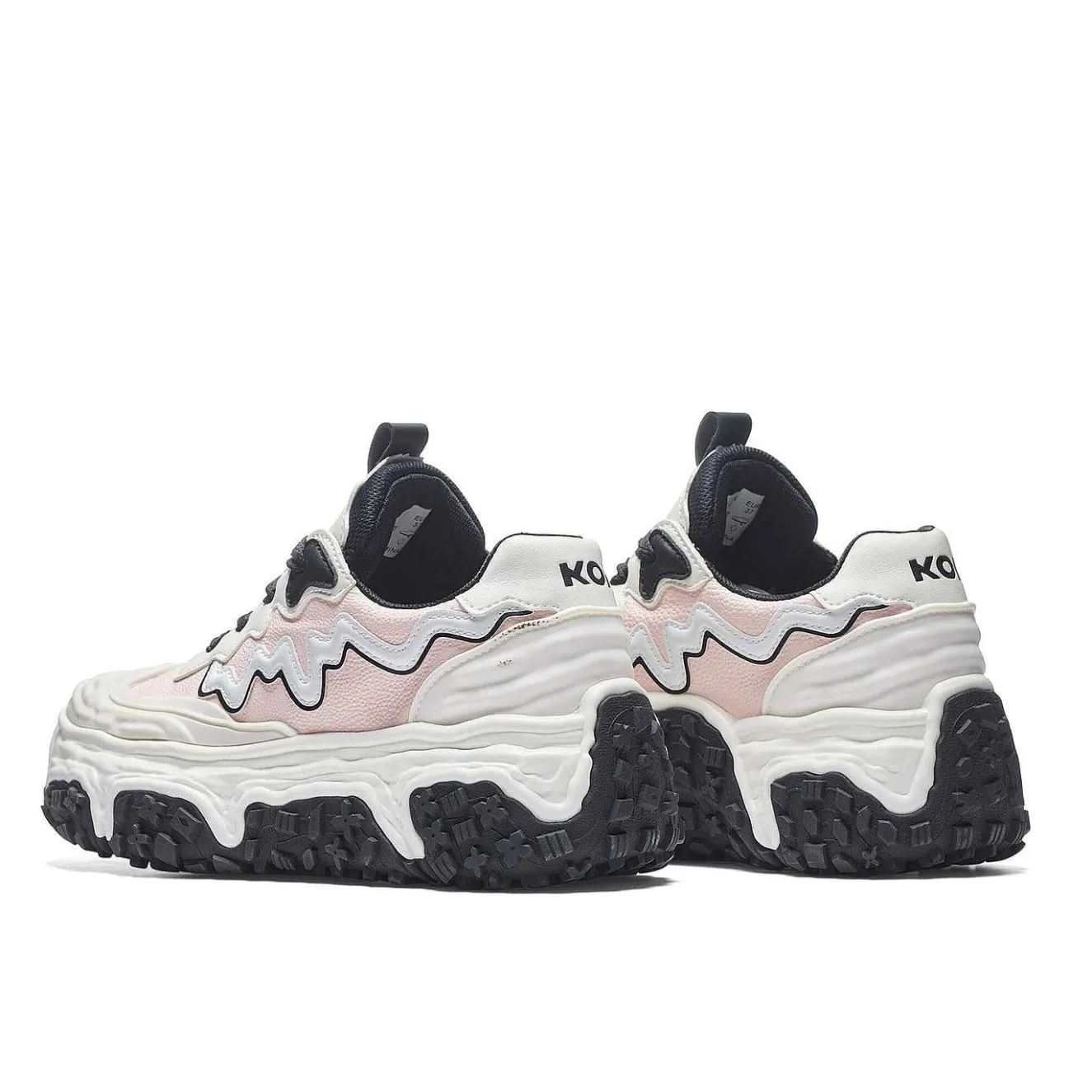 Layer Cake Chunky Trainers - White<KOI footwear Online