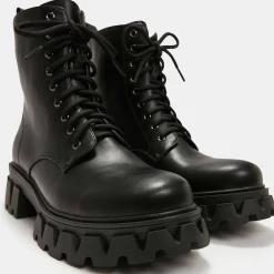 Muted Shadow Men'S Lace Up Boots<KOI footwear Clearance