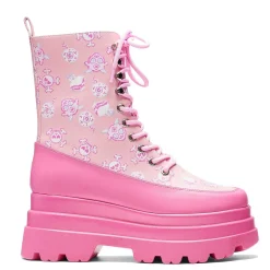 Pink Magic Yami Printed Trident Boots<KOI footwear Sale